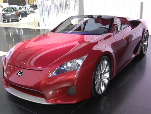 Lexus LF-A Roadster. Foto: UnitedPictures